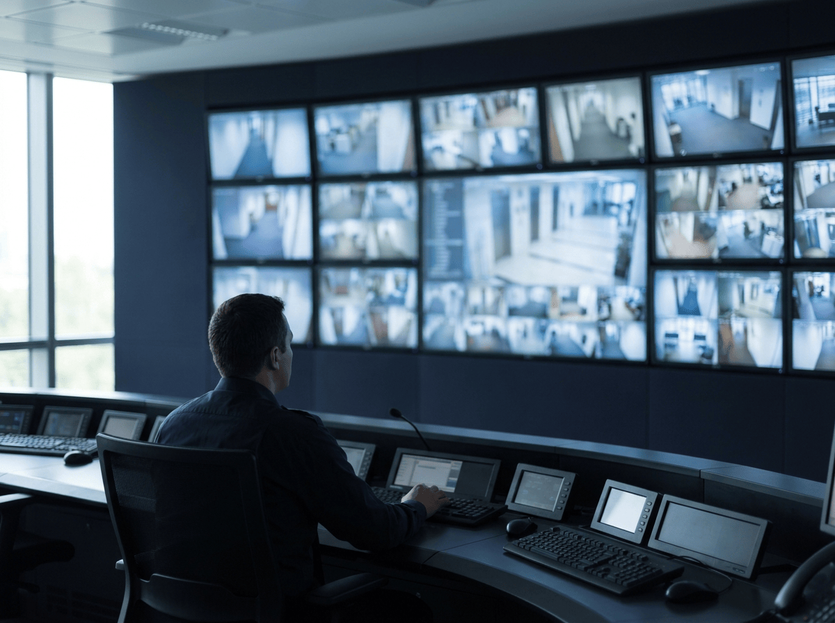 Monitoring and security center for the private sector